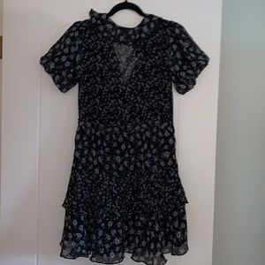 Topshop ditsy floral mini dress
